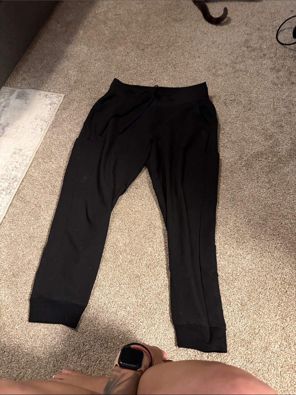 Women’s Black Jogger Pants - Comfortable Everyday Wear